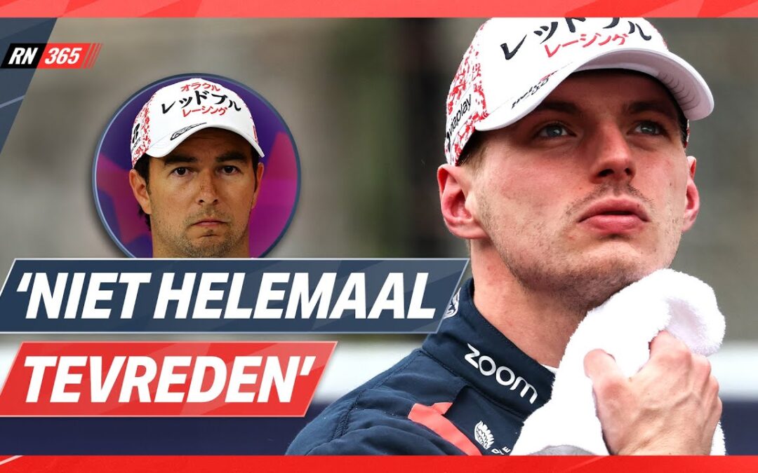 Verstappen Nog Niet Gerust Op Goed Resultaat in Japan | F1-Update