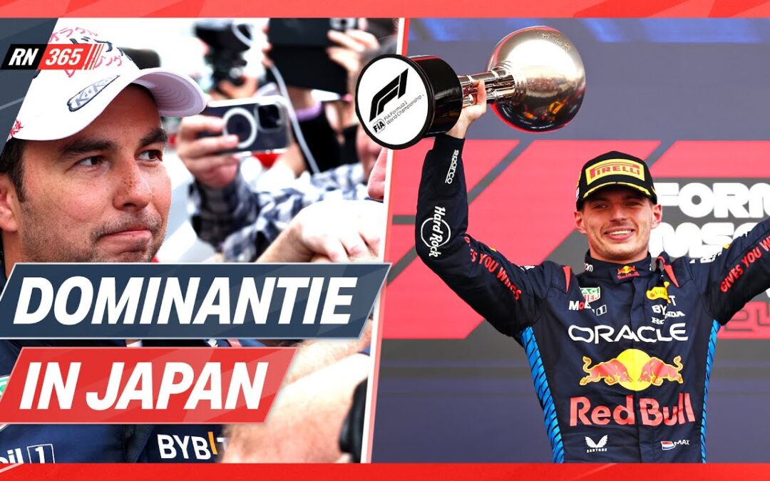 Verstappen geeft Statement Af In Japan, Perez Spreekt Marko Tegen | F1-Update