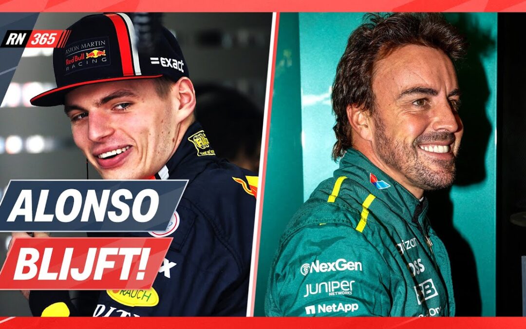 Verstappen Hekelt Sprintrace In China, Alonso Verlengt Bij Aston Martin | F1-Update
