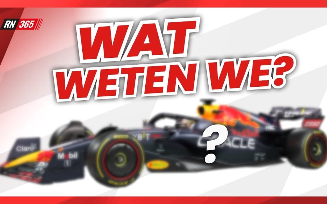 Wat Weten We Over De NIEUWE F1-bolide Van Verstappen?