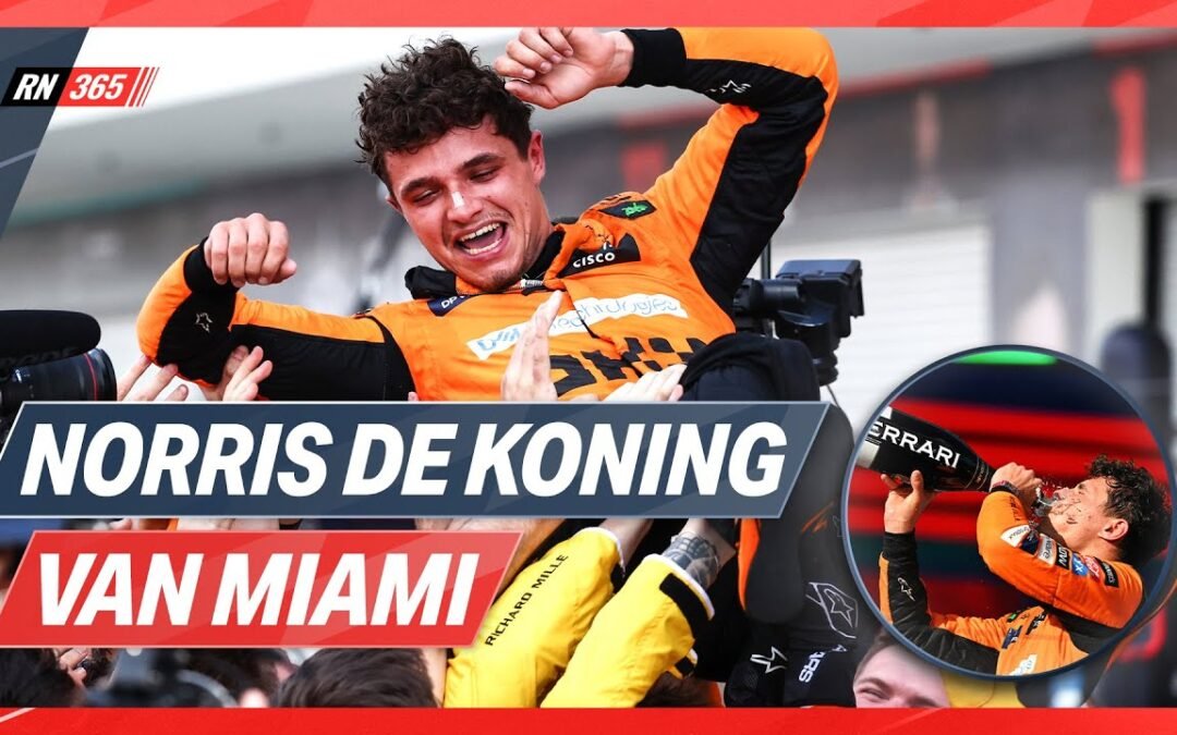 Norris Verslaat Verstappen En Kroont Zich Tot Koning In Vermakelijke GP Miami | F1-Update