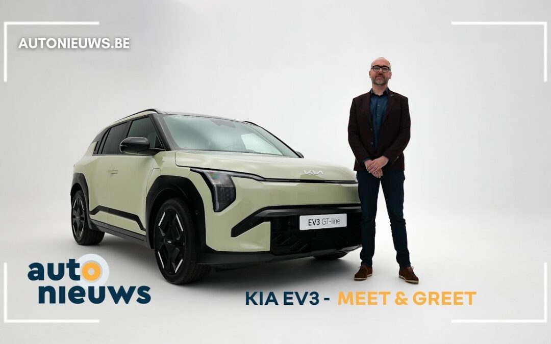 Kia EV3: design en technologie van de EV9 in een compact formaat – autonieuws.be
