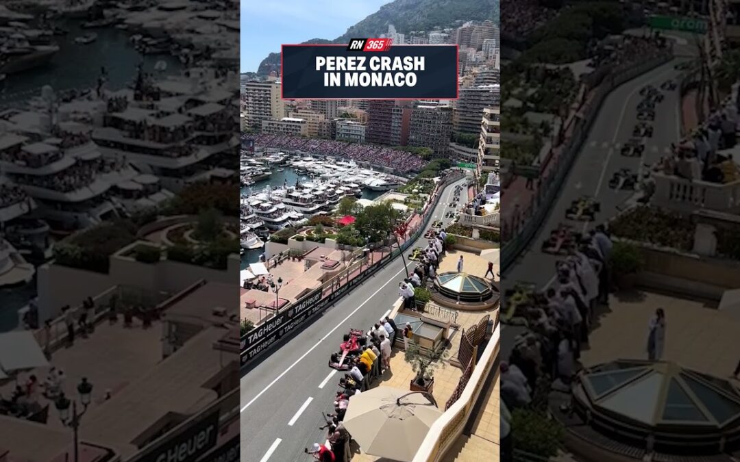 De MEGAKLAPPER van Perez vanuit een andere hoek #f1 #formule1 #shorts  #rn365