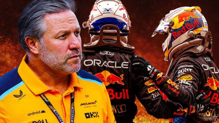 Zak Brown neemt Red Bull vroeg in het seizoen onder vuur: “Hele rare keuzes”
