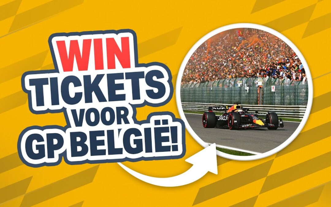 WIN: Tickets voor de F1 GP België 2024