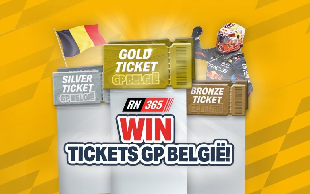 Win Gouden Tickets Voor De Grand Prix Van België!