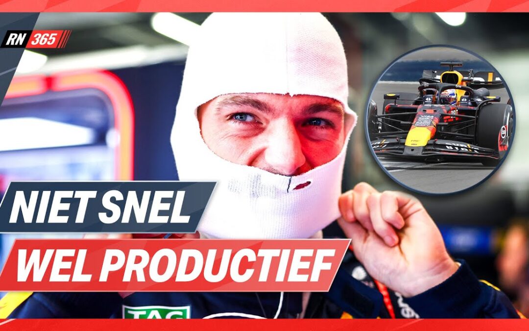Zeer Productieve Verstappen Geeft Weinig Om Snelste Tijd | F1-Update