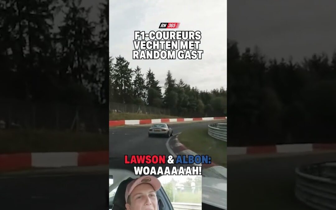 F1-Coureurs Vechten Met Random Gast Op Nordschleife! #F1 #Formule1 #RN365 #f1shorts