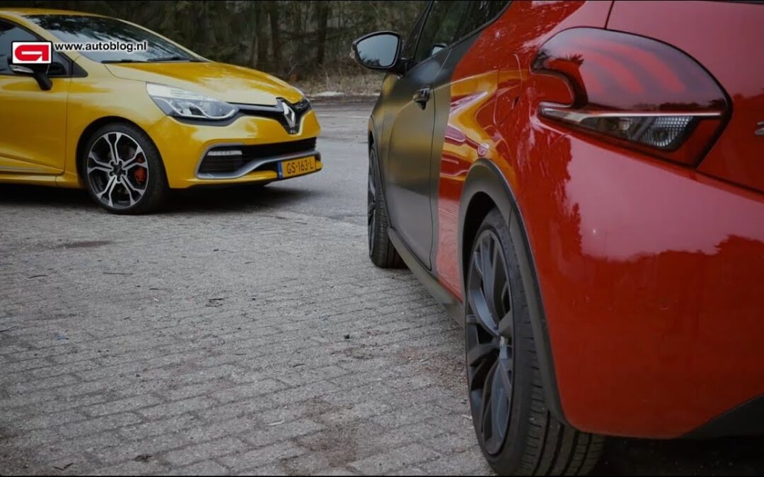 Peugeot 208 GTi by Peugeot Sport vs Renault Clio RS Trophy
