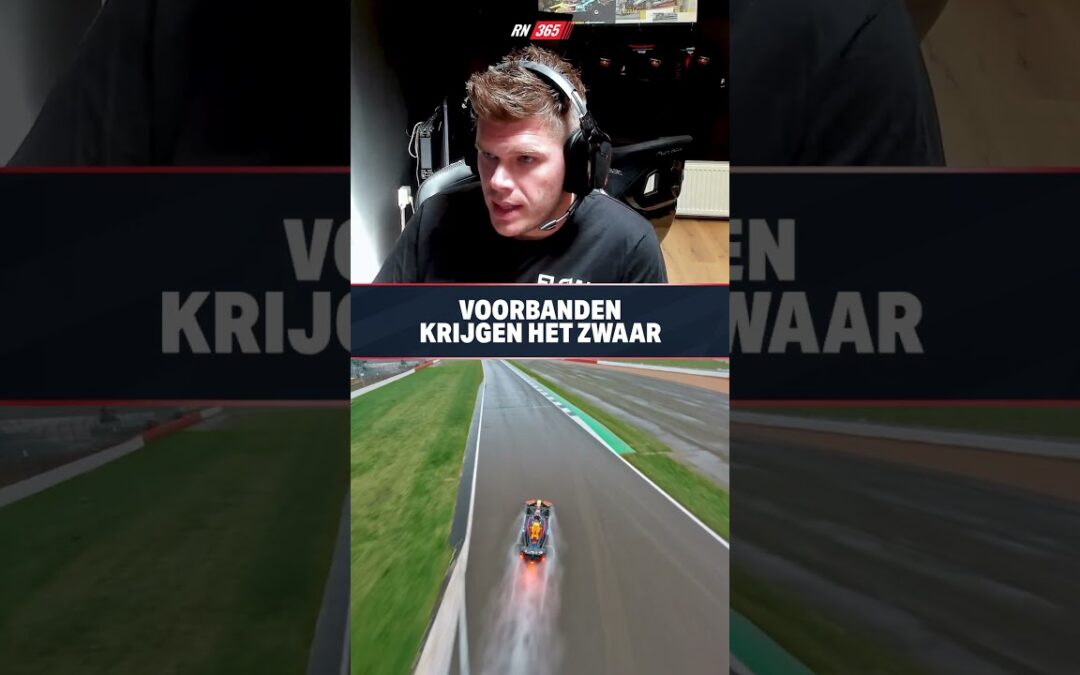 Rudy van Buren legt uit hoe je in de #f1 kan spelen met rembalans! #shorts #f1shorts