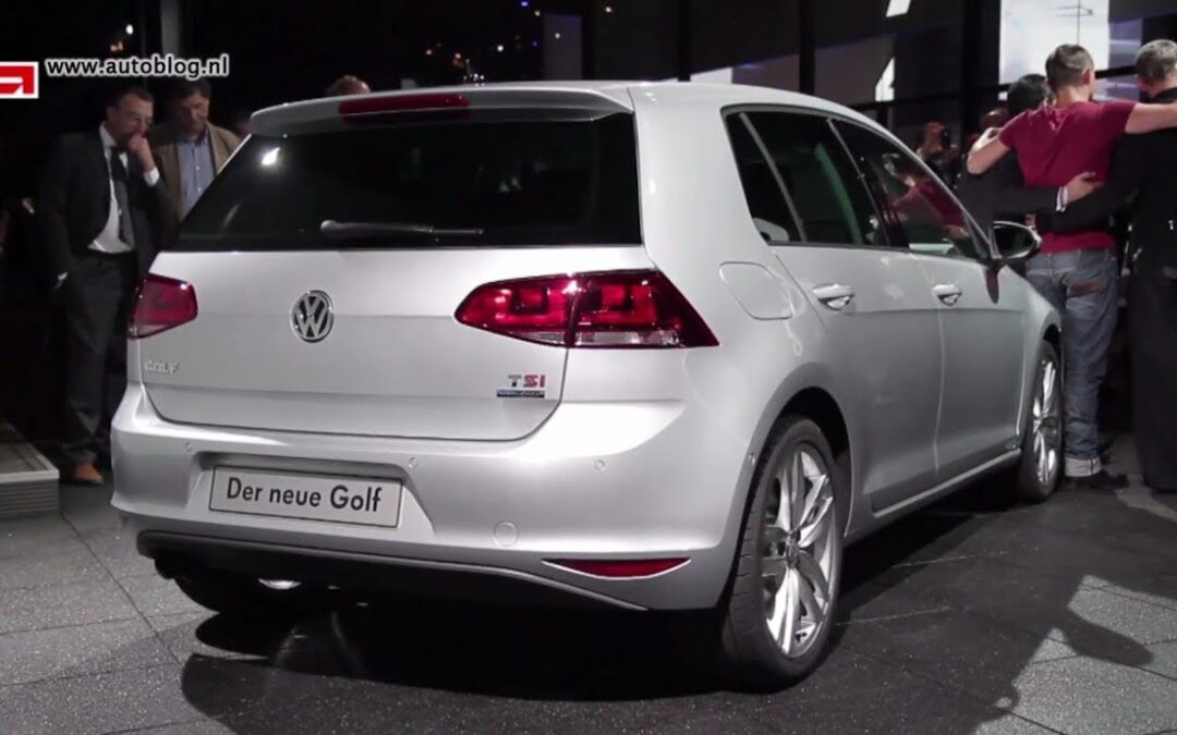 Unveiling of the new Volkswagen Golf VII (2012)