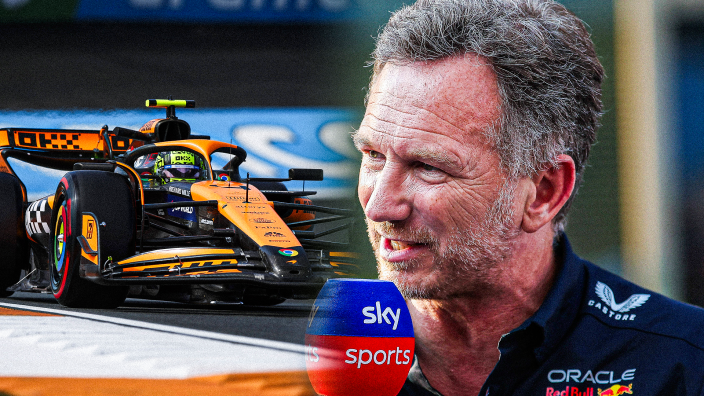 F1 Red Bull: Christian Horner lacht om uitspraken Brown en Norris: ‘Zij hebben nu een probleem’