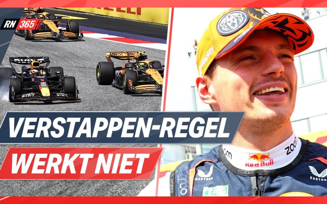 Dit Is Waarom De Max Verstappen-Regel Niet Werkt | F1-Update