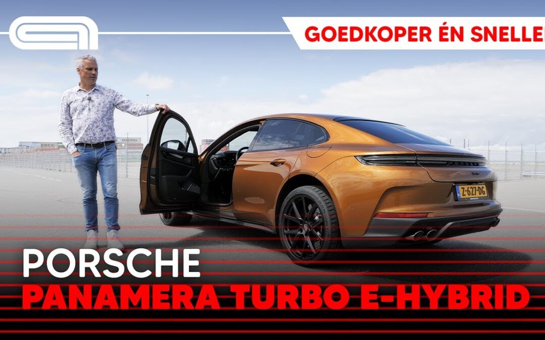 Porsche Panamera Turbo E-Hybrid (680 pk) rijtest