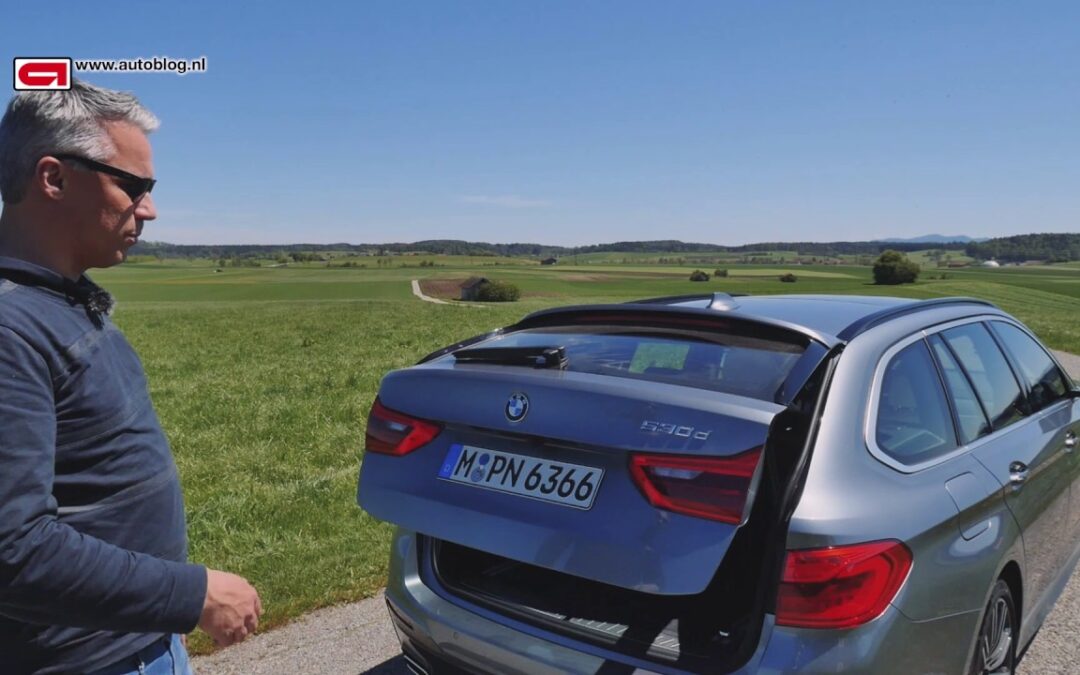 All about the new BMW 5 Serie Touring trunk