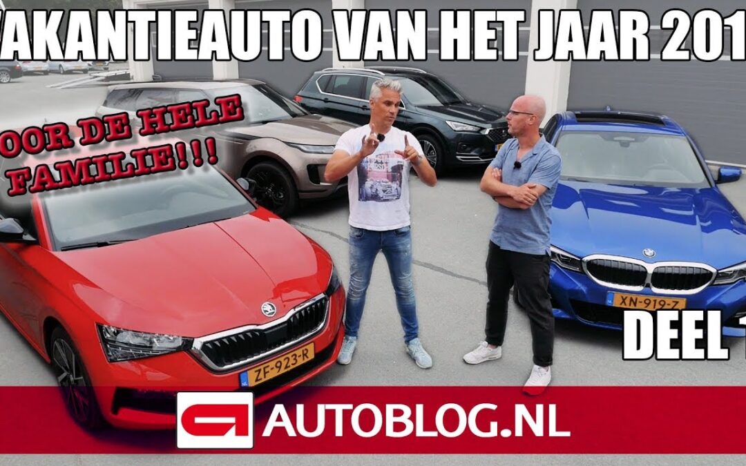 Vakantieauto van het Jaar 2019: Familie (Deel 1/2)