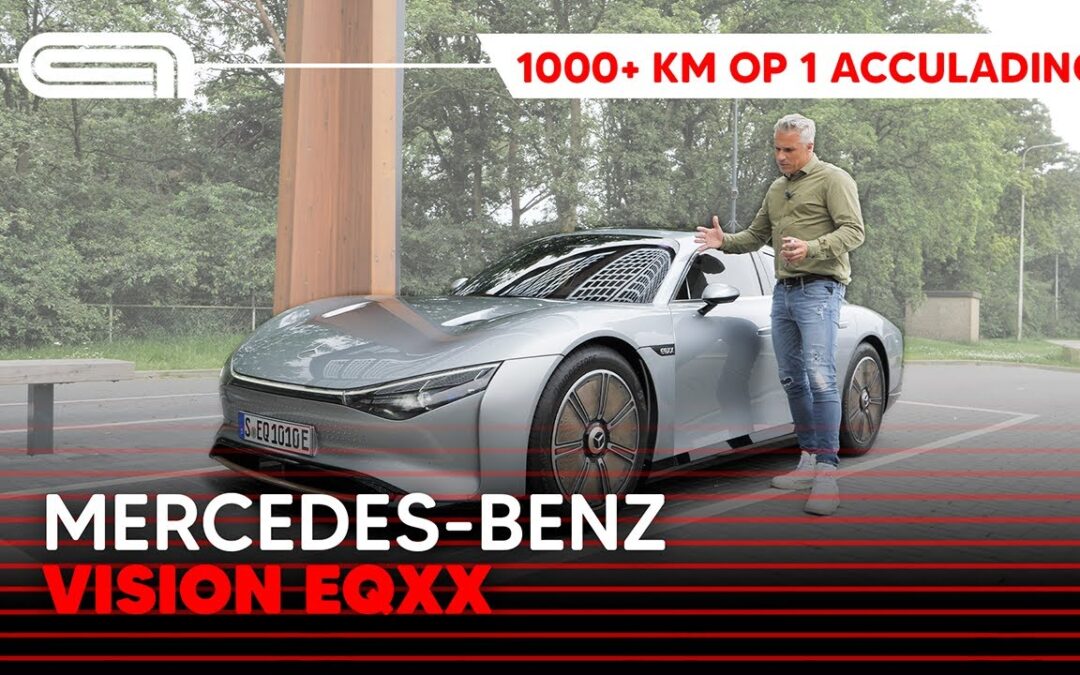 Mercedes Vision EQXX: EV met 1.000+ km actieradius
