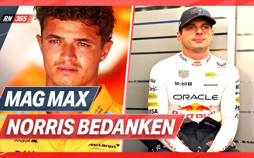 Teleurgestelde Verstappen Mag McLaren Bedanken Na Ongelofelijke Mispeer | F1-Update