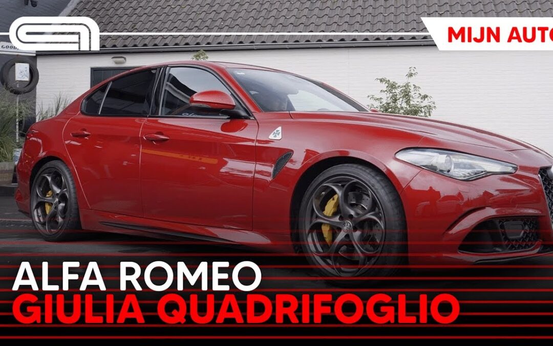 Mijn Auto: Alfa Romeo Giulia Quadrifoglio van Constantijn
