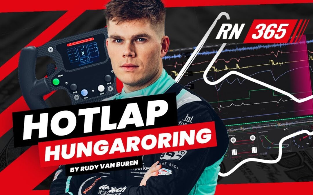 Hotlap Grand Prix van Hongarije op de Hungaroring F1 2021 met Rudy van Buren | RacingNews365