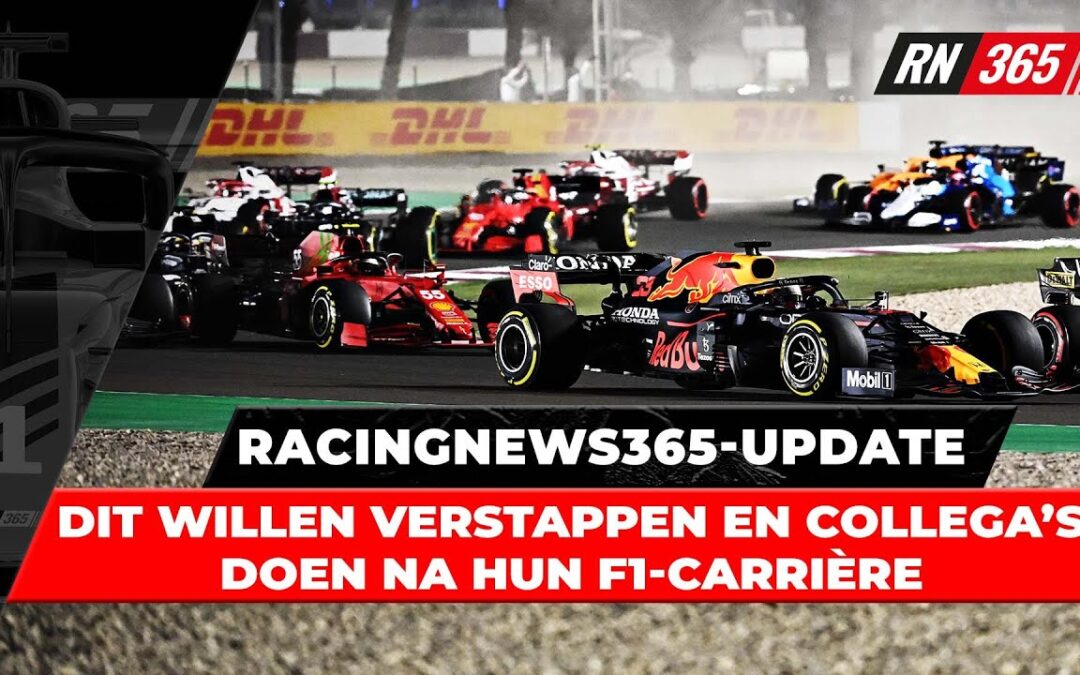 Dit willen Verstappen en collega’s doen na hun F1-carrière, bandenprobleem bij Pirelli | RN365
