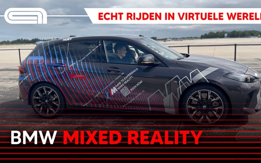 Met VR bril in een échte BMW – kotsen of niet?