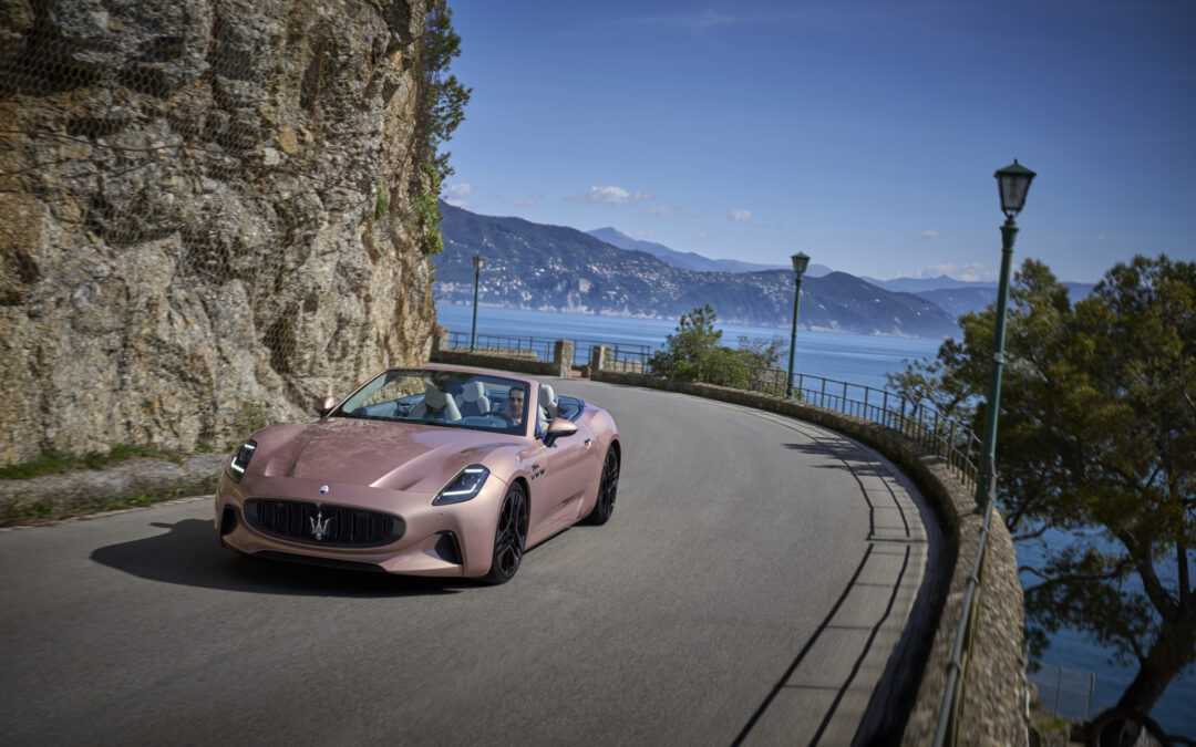 Test Maserati GranCabrio Folgore – jij raadt nooit wat de kleur op de foto’s moet kosten
