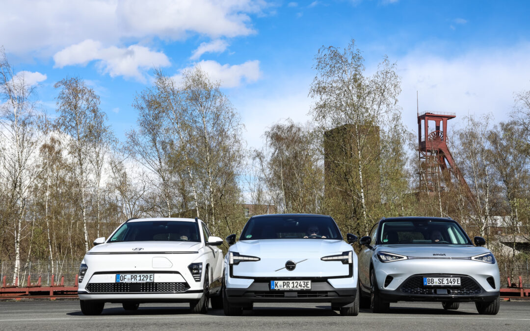 hoe is de prijs-/kwaliteitverhouding in de Volvo EX30, Hyundai Kona en Smart #1?