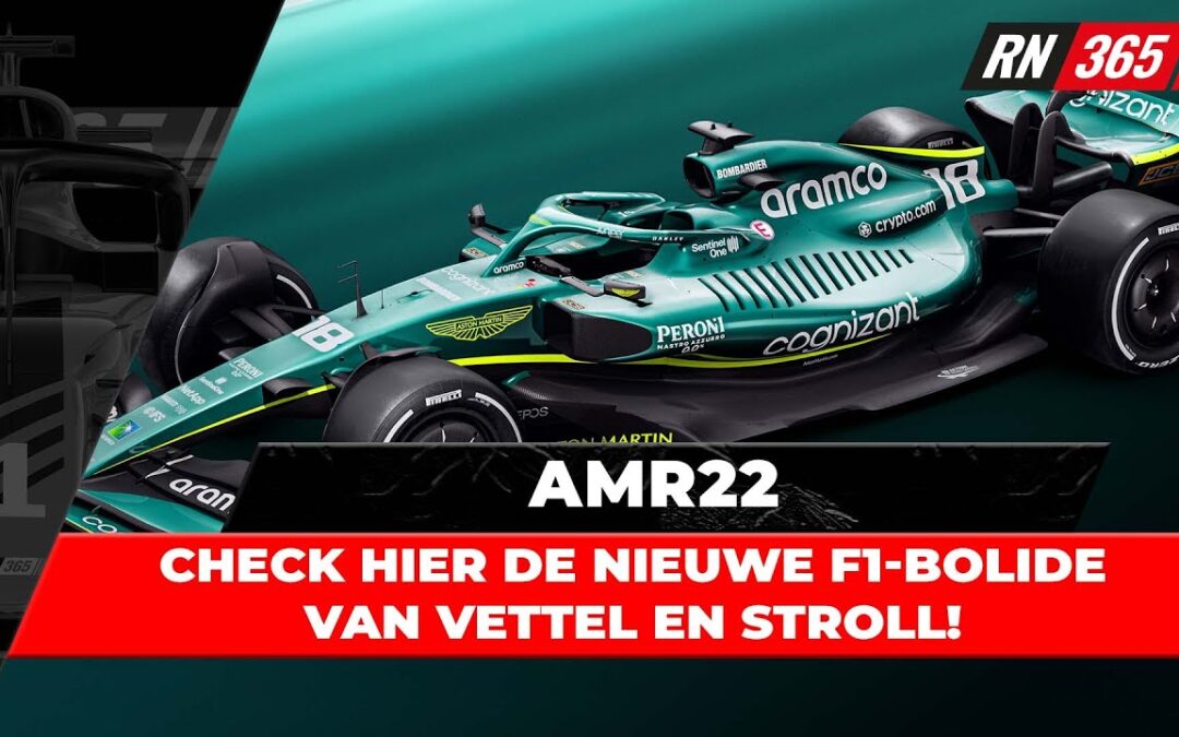 Dit is de nieuwe Aston Martin AMR22 van Sebastian Vettel en Lance Stroll | RacingNews365