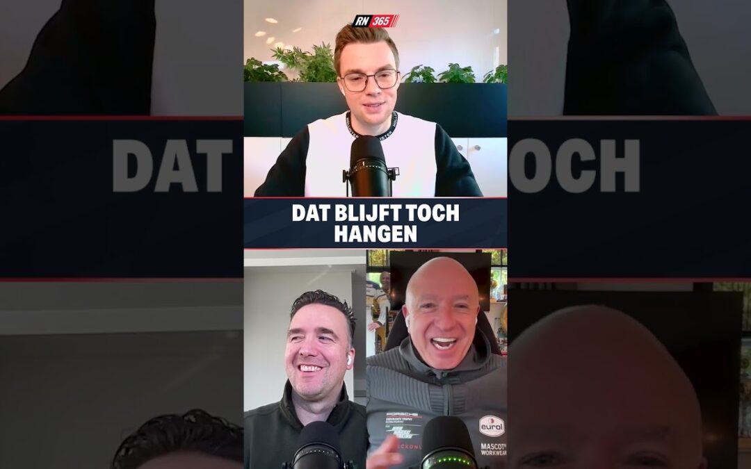 Een natte bedoeling is het wel! #f1 #formula1 #shorts #shortvideo #f1shorts #maxverstappen #viral