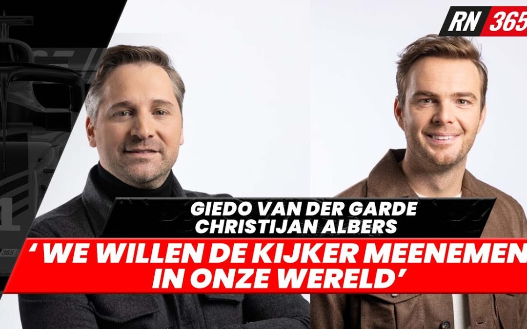 Scherpe Formule 1-analyses Albers en Van der Garde:  ‘We willen de kijker meenemen in onze wereld’