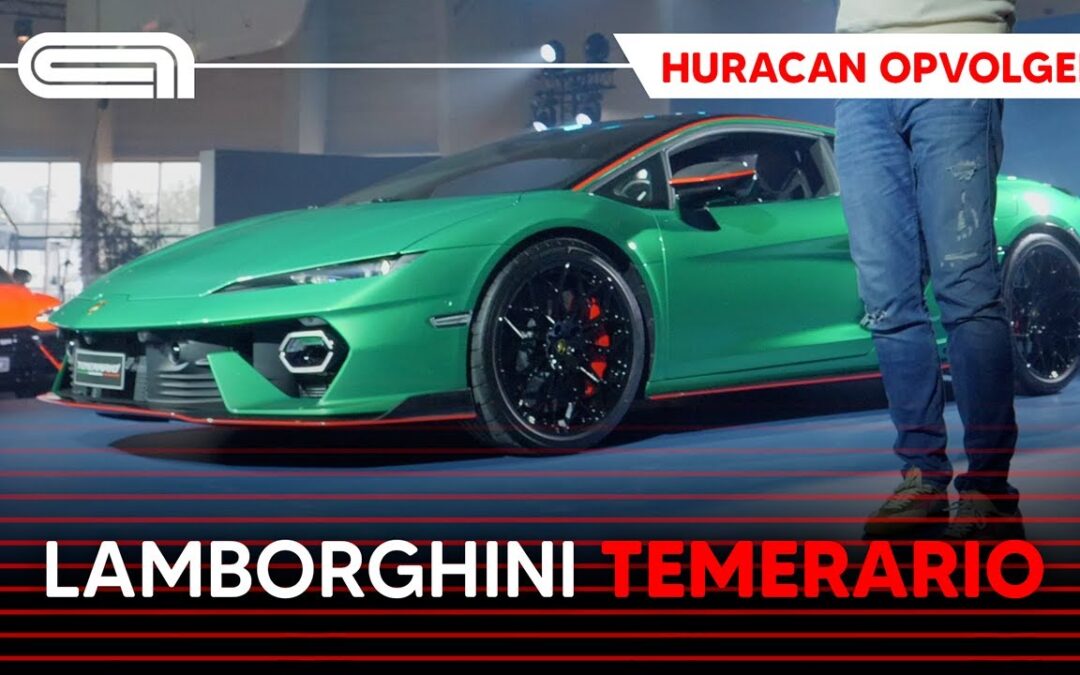 Lamborghini Temerario: 920 pk en 10.000 tpm