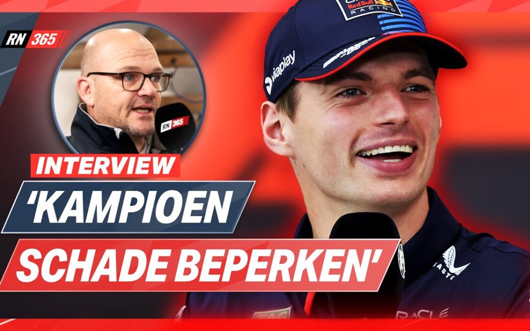 Knoors: ‘Verstappen Kampioen In Schade Beperken’ | F1-interview