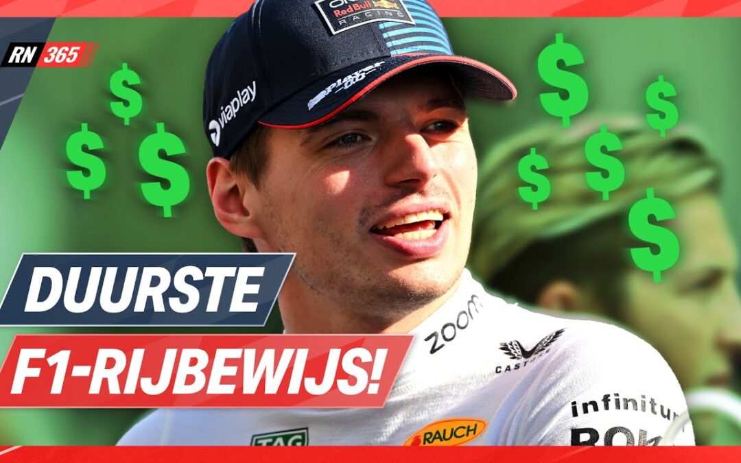 Verstappen bespaart gigantisch bedrag op F1-rijbewijs | F1-Update