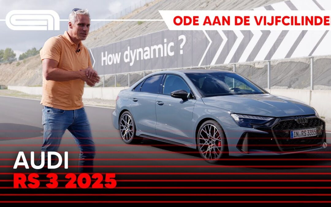 Audi RS3 (2025) rijtest: gelukkig met vijfcilinder
