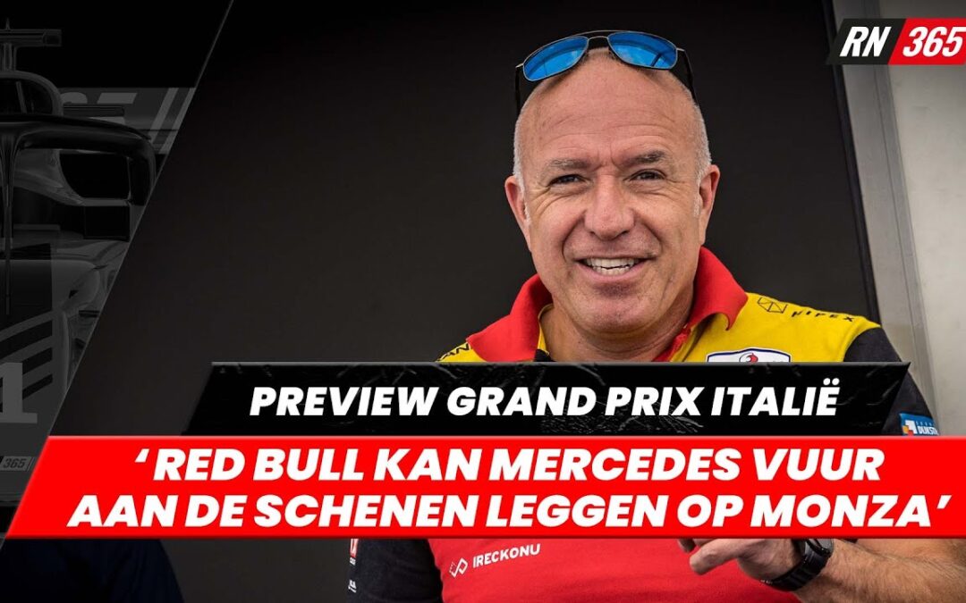 Tom Coronel: “Red Bull kan Mercedes vuur aan de schenen leggen op Monza!” | RacingNews365