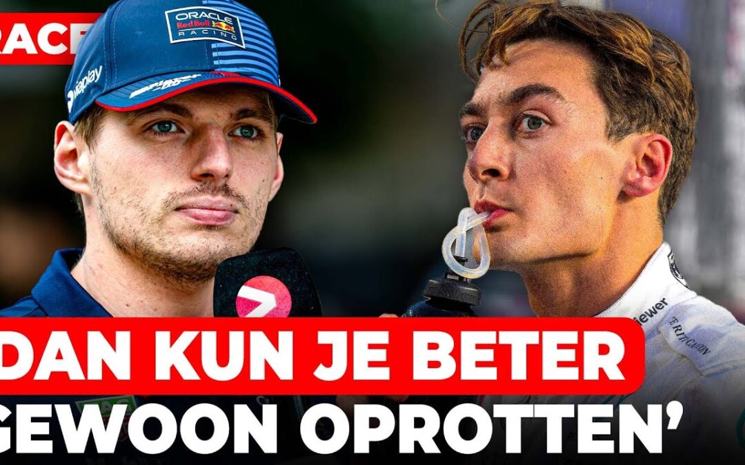 Verstappen boos na ruzie met Russell: ‘Dan kun je beter gewoon oprotten’ | GPFans Race Day
