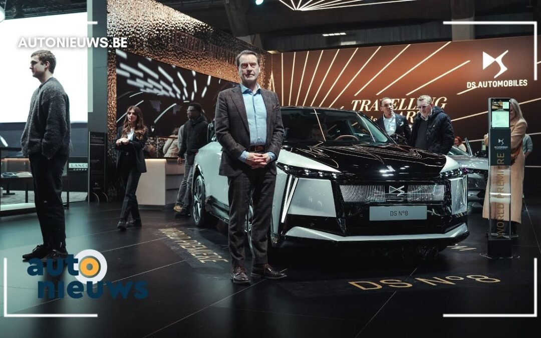 DS Automobiles Autosalon Brussel: “De nieuwe Franse kunst van elektrisch reizen heet DS N°8”
