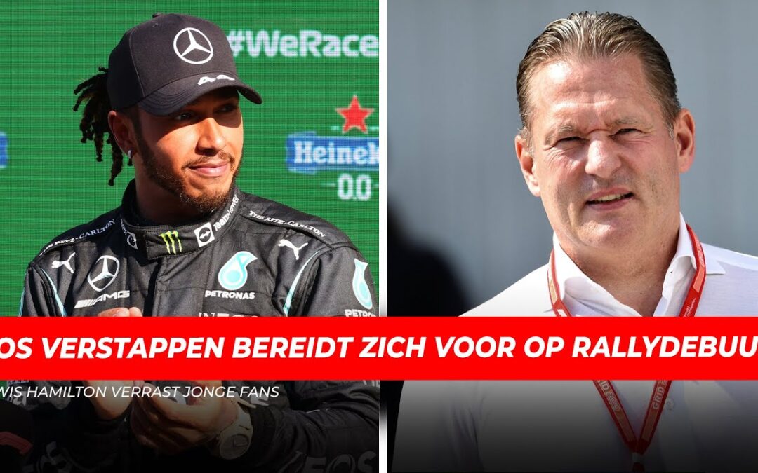 Jos Verstappen bereidt zich voor op rallydebuut, Hamilton verrast jonge fans | Social Wall