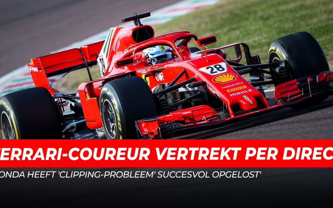 Ferrari-coureur Alesi vertrekt per direct na testdag & ‘Honda heeft ‘clipping-probleem’ opgelost’