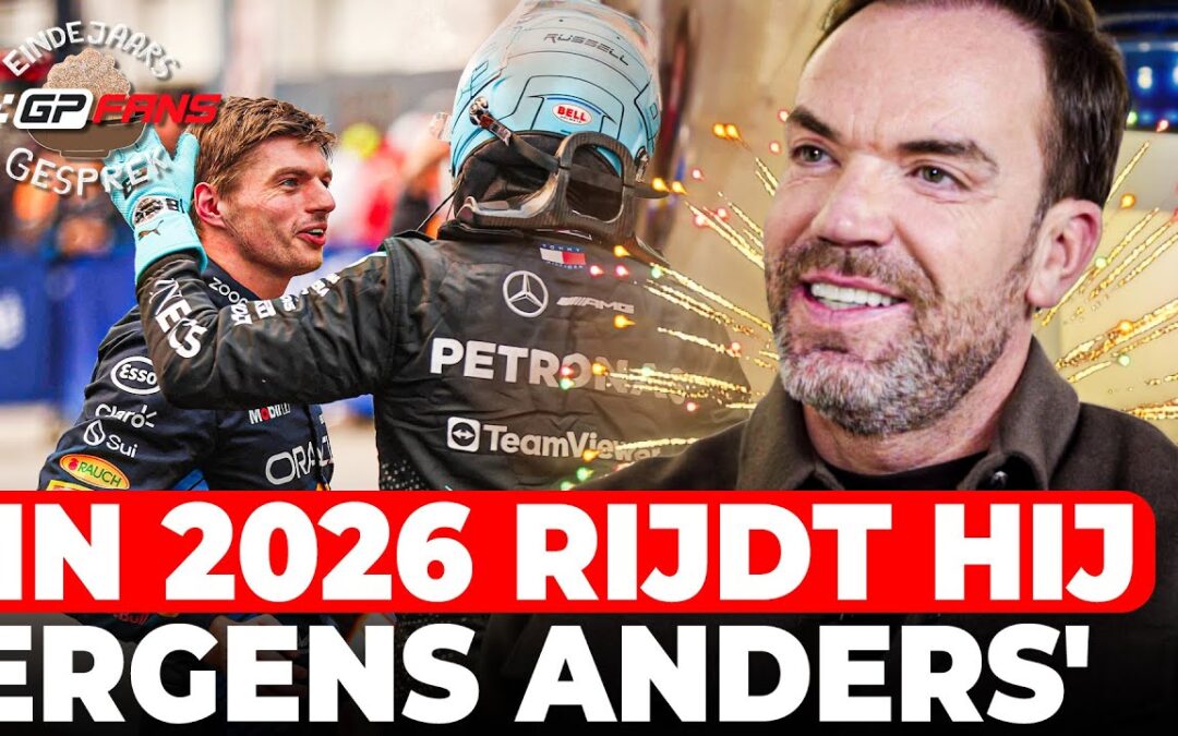 Doornbos over toekomst Verstappen: ‘In 2026 rijdt hij ergens anders’ | GPFans Eindejaarsgesprek