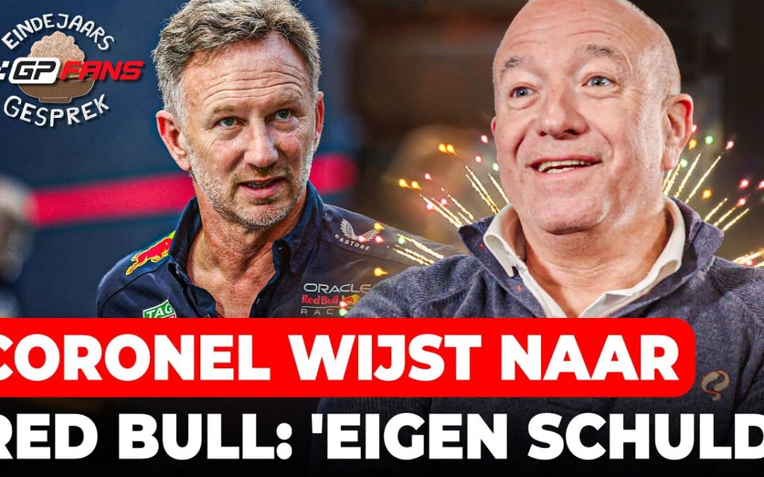 Coronel wijst naar Red Bull: ‘Eigen schuld, dikke bult’ | GPFans Eindejaarsgesprek