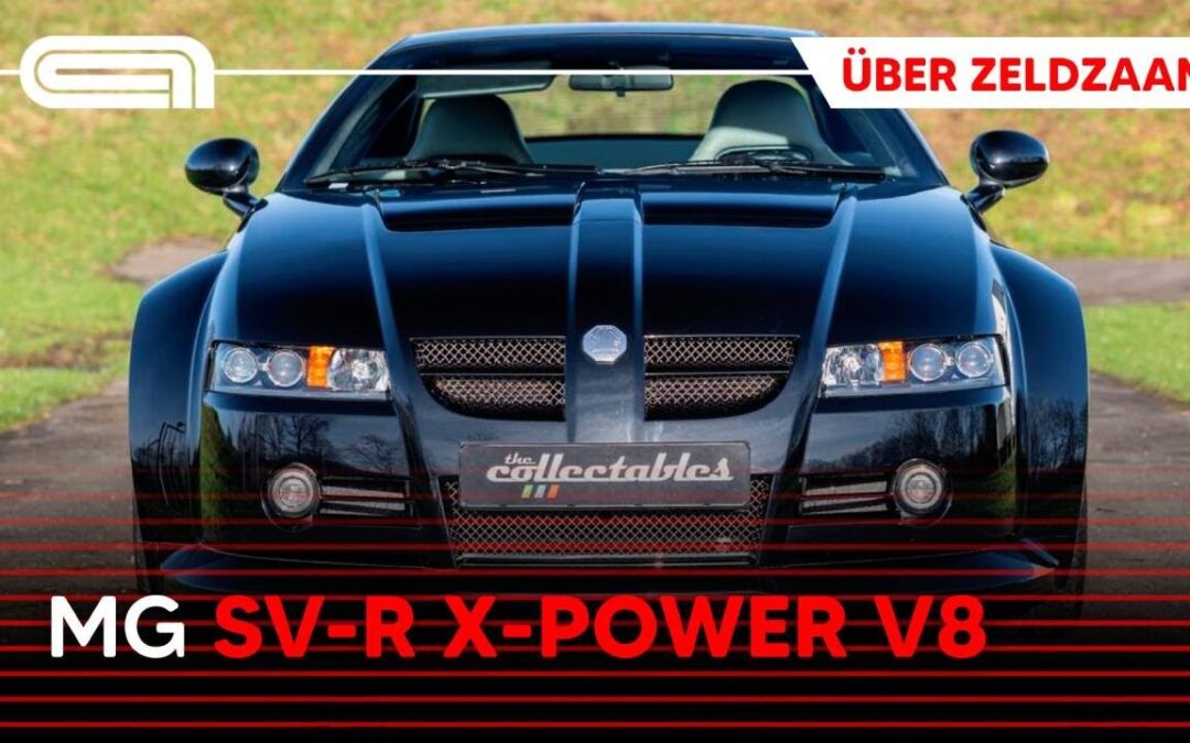 MG X-Power SV-R V8: écht heel bijzonder
