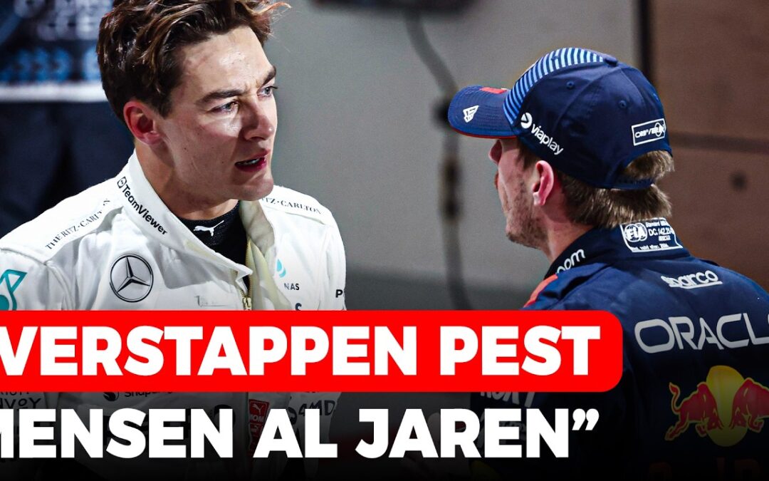 Russell haalt uit naar Verstappen: ‘Hij ging mij op m’n f*cking hoofd in de muur rammen’ | GPFans