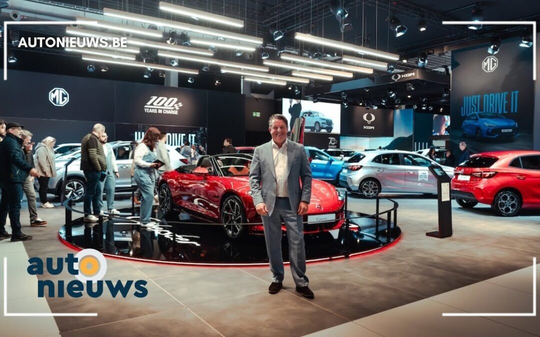 MG Autosalon Brussel: betaalbare, superuitgeruste auto’s op benzine, hybride of elektrisch