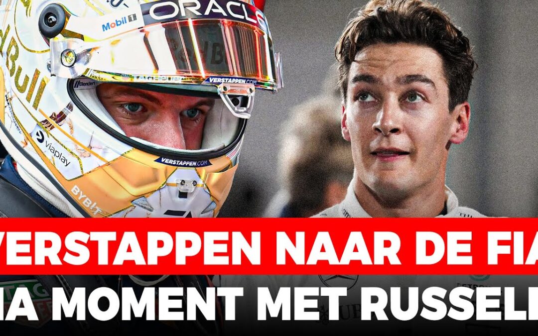 FIA roept Verstappen op het matje na moment met Russell | GPFans News