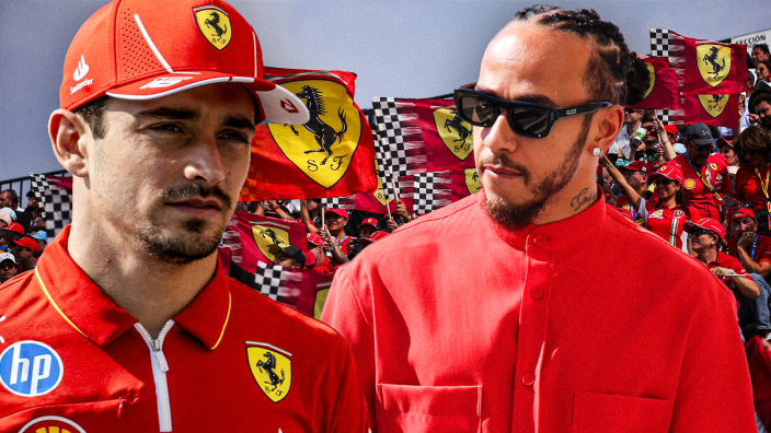 F1 75: Hamilton en Leclerc tonen complete desinteresse tijdens F1-lancering