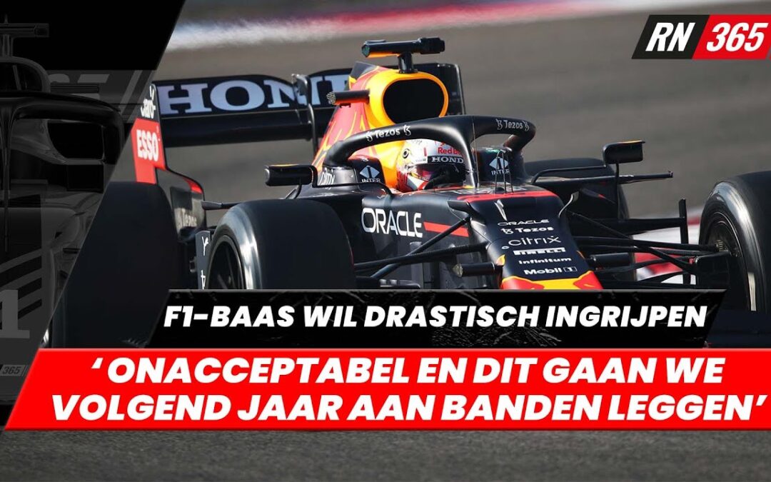 Kampioen Verstappen terug op het circuit, Formule 1-baas wil drastisch ingrijpen | RacingNews365