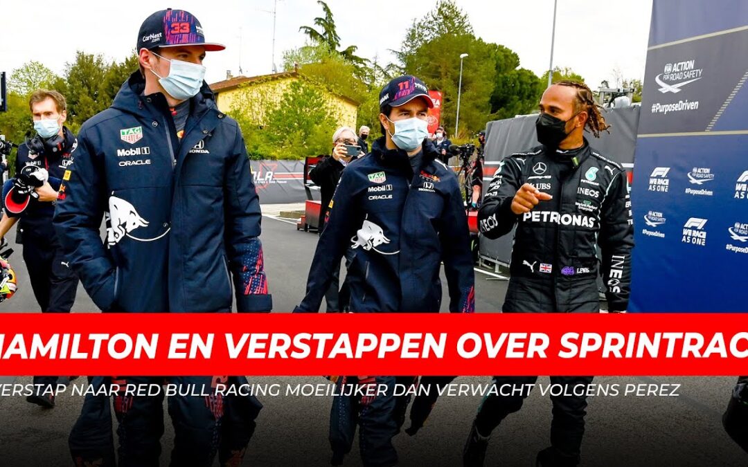 Hamilton en Verstappen over sprintrace, FIA akkoord met invoering nieuwe constructie achterbanden