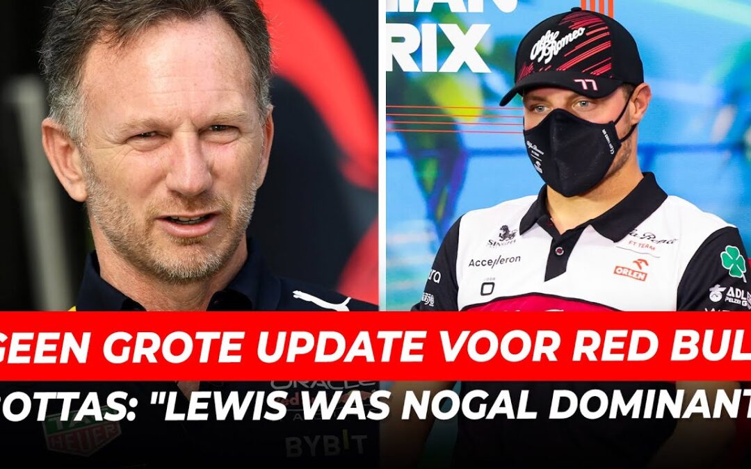 Geen grote update voor Red Bull in Imola, Bottas over Mercedes-periode: “Lewis was nogal dominant”